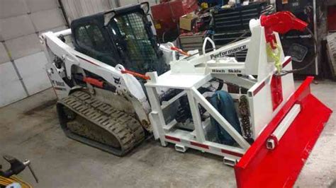 new holland skid steer winch|winch attachment for skid steer.